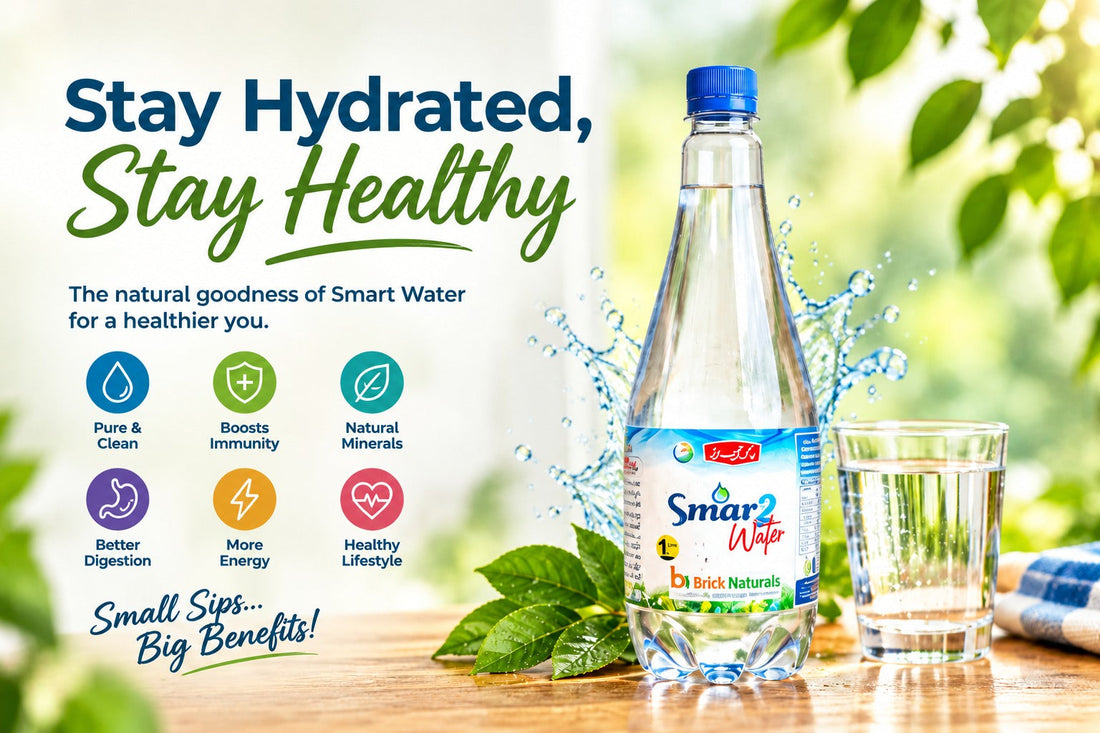 Smar2 Water by Brick Naturals: The Natural Herbal Hydration Solution for Detox, Digestion, and Side-Effect-Free Weight Loss