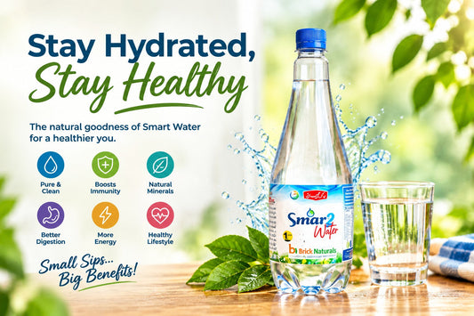 Smar2 Water by Brick Naturals: The Natural Herbal Hydration Solution for Detox, Digestion, and Side-Effect-Free Weight Loss