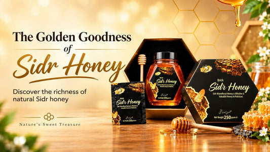 Pakistan’s First Monofloral Sidr Honey: Discover Liquid Gold from Brick Naturals