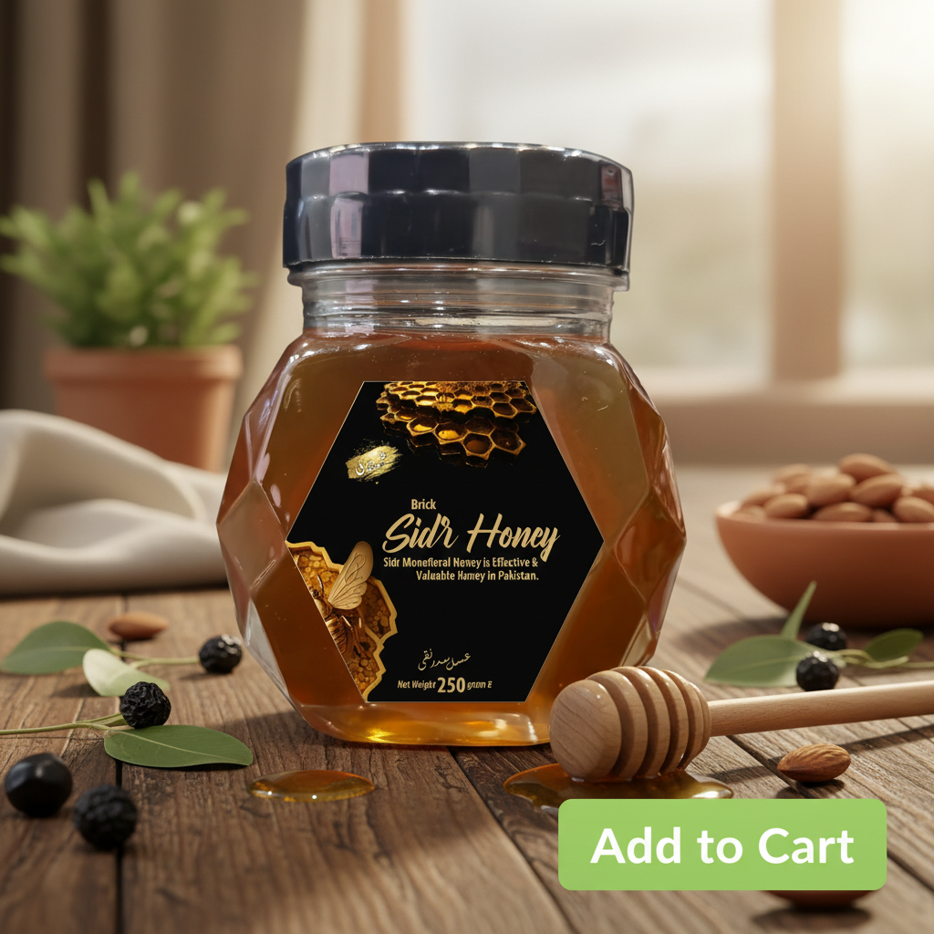 Monofloral Sidr Honey - 250g خالص بیری کا شہد، پاؤ ۔