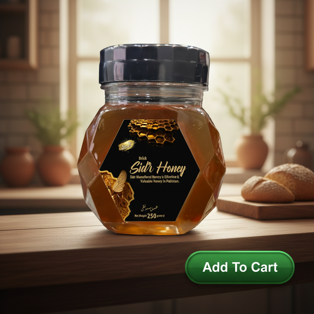 Monofloral Sidr Honey - 250g خالص بیری کا شہد، پاؤ ۔